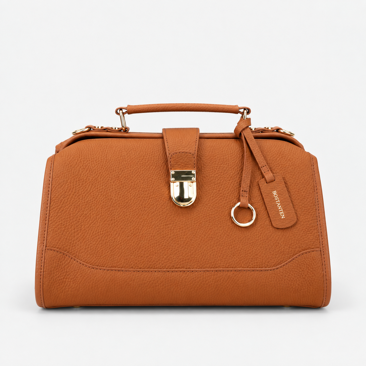 Timeless Grace Doctor Bag - Full Grain Pebble Leather