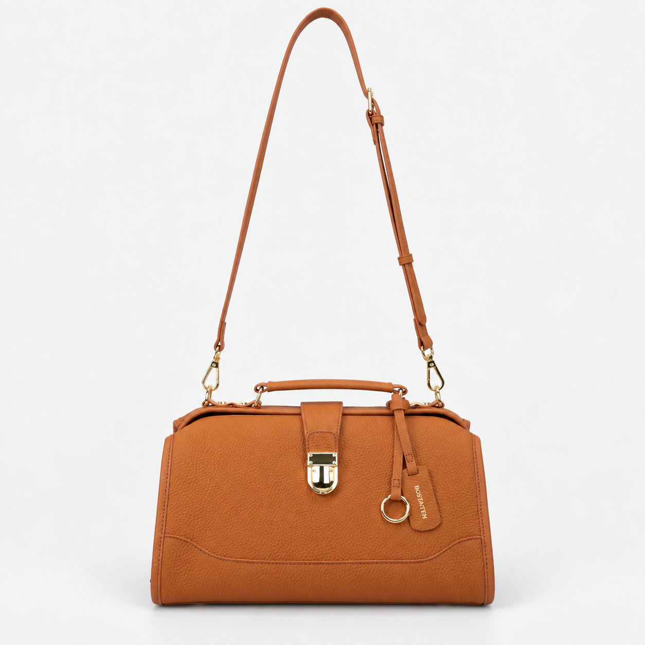 Timeless Grace Doctor Bag - Full Grain Pebble Leather