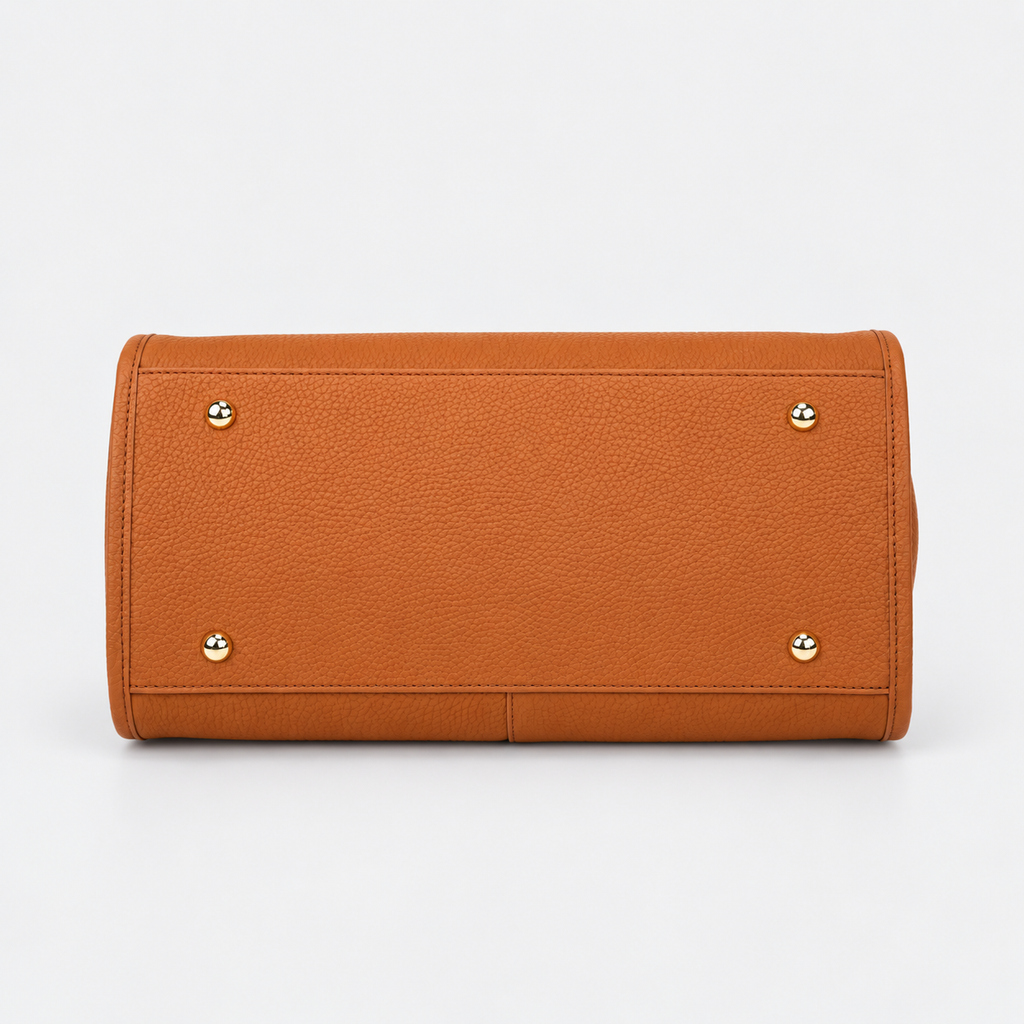 Timeless Grace Doctor Bag - Full Grain Pebble Leather