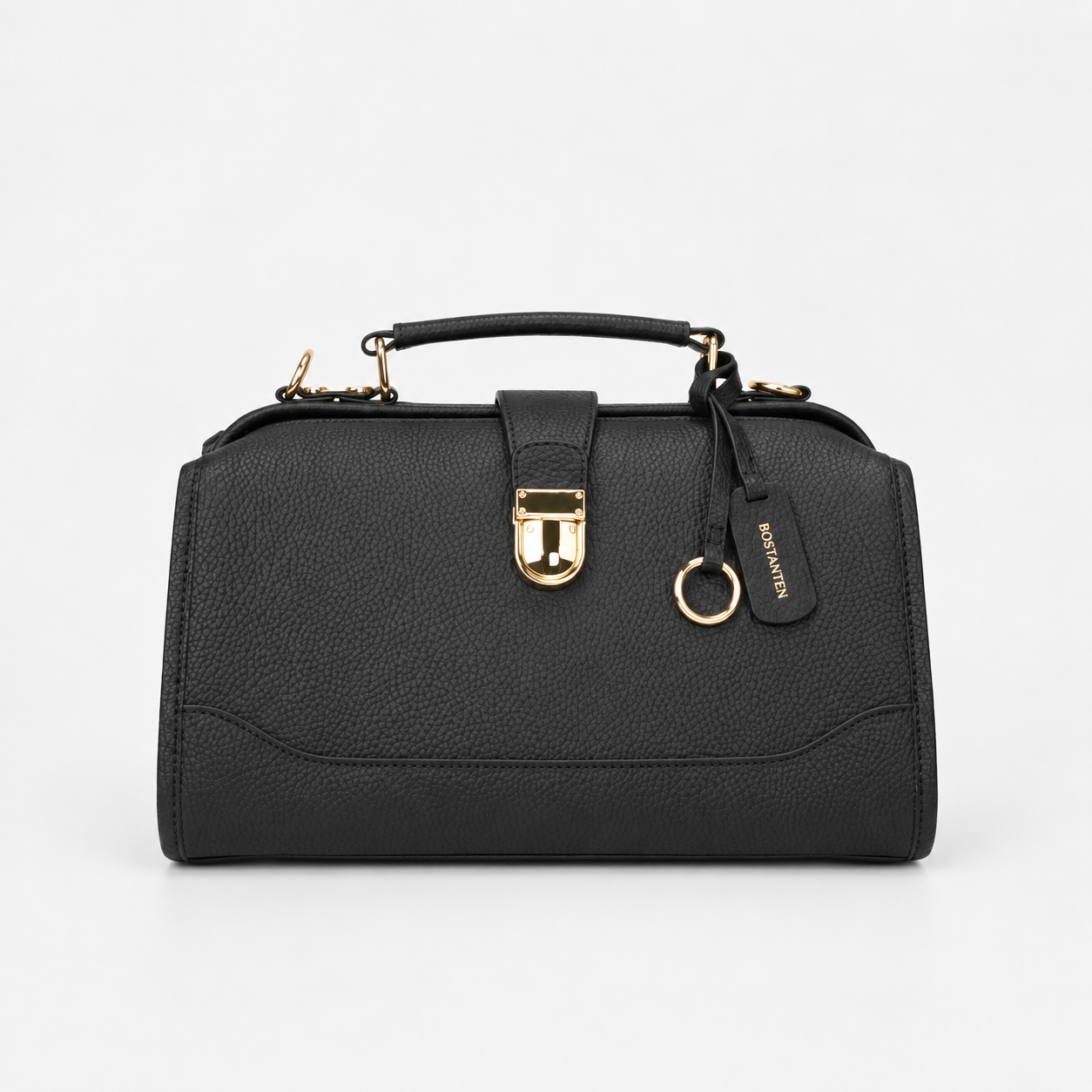 Timeless Grace Doctor Bag - Full Grain Pebble Leather
