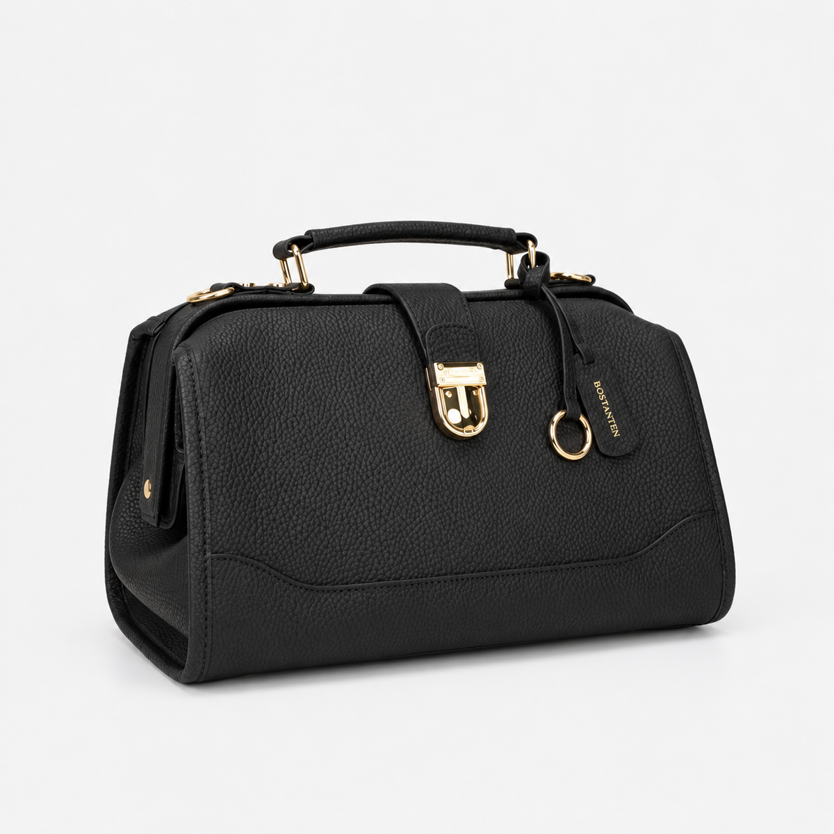 Timeless Grace Doctor Bag - Full Grain Pebble Leather