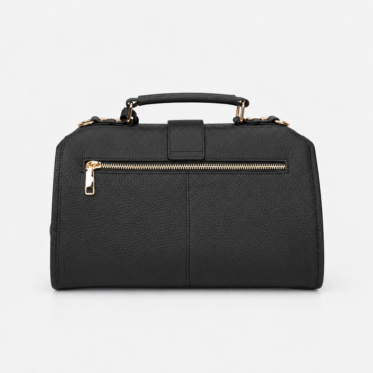 Timeless Grace Doctor Bag - Full Grain Pebble Leather