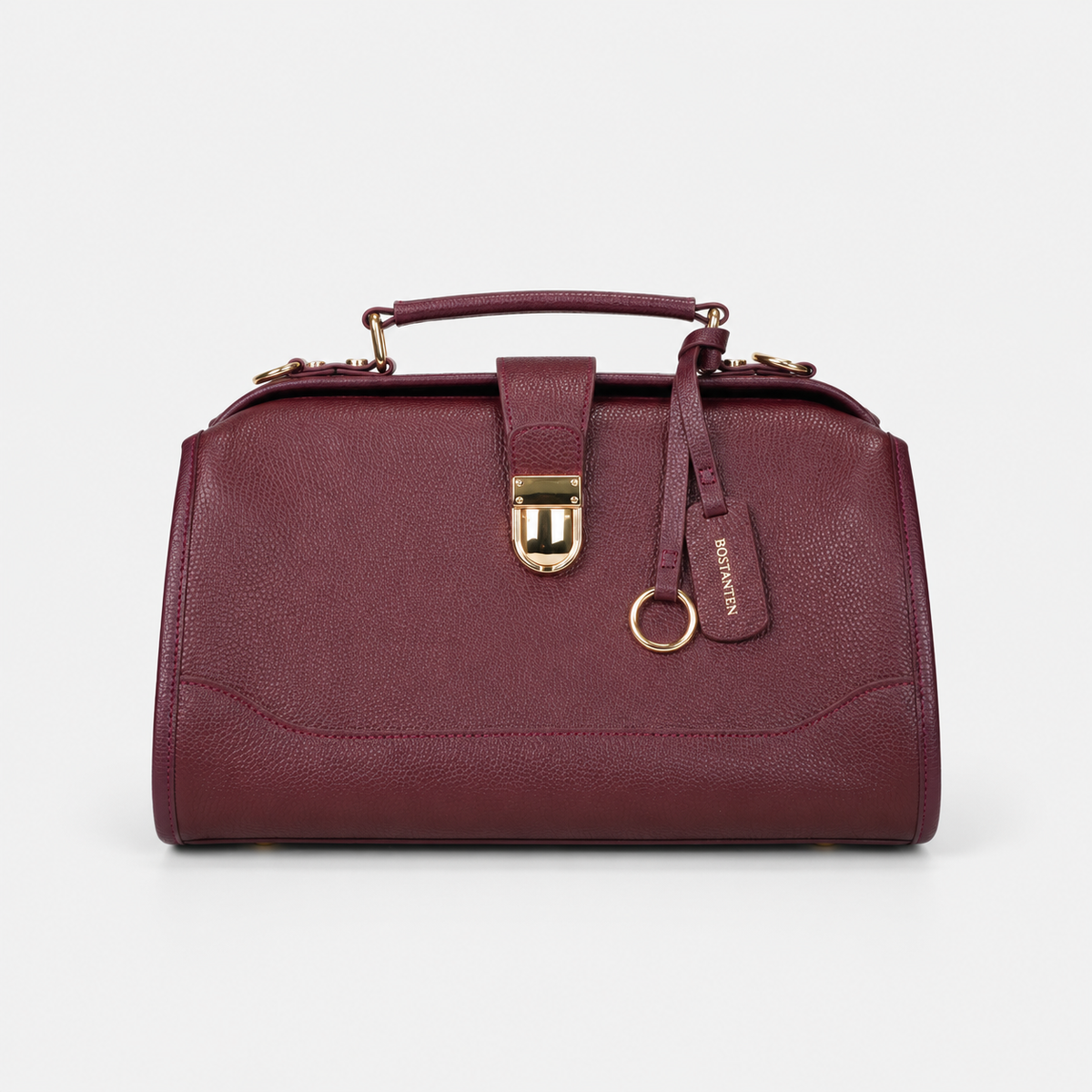 Timeless Grace Doctor Bag - Full Grain Pebble Leather