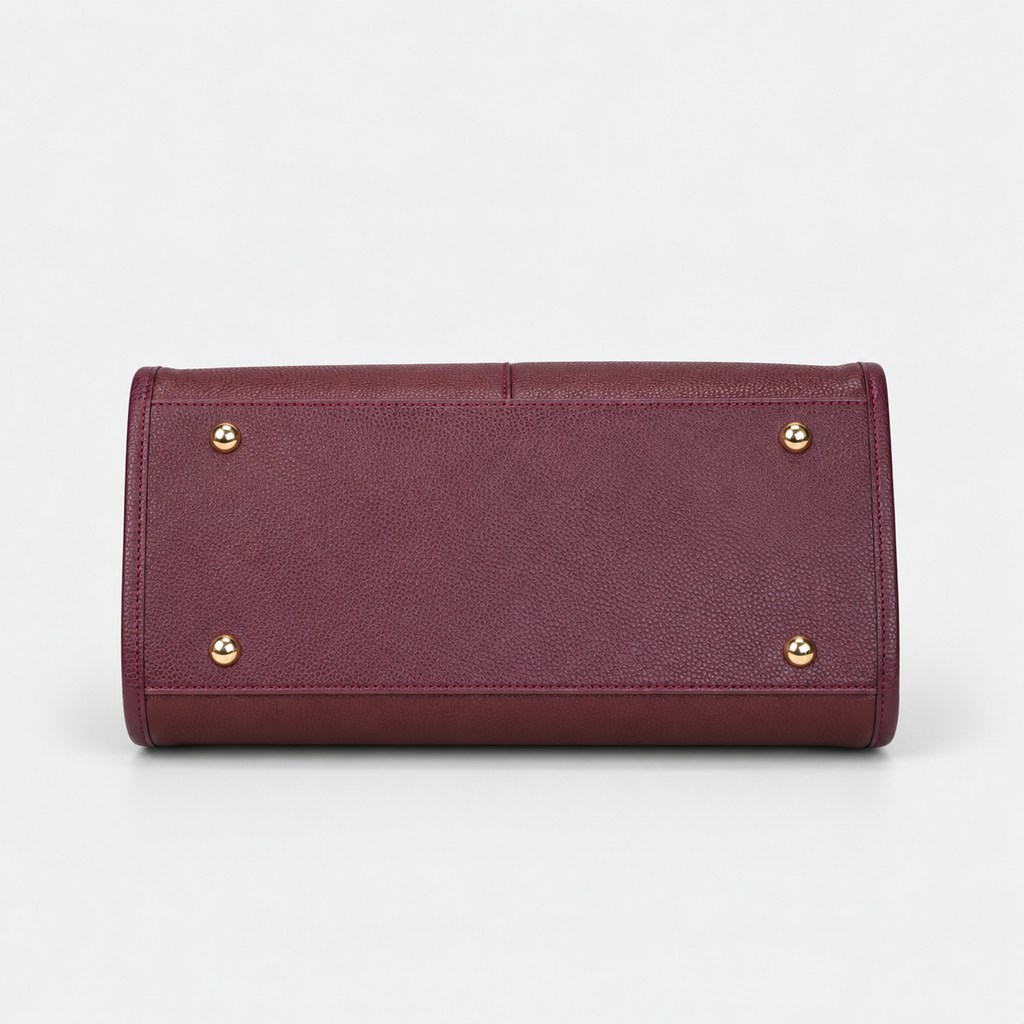 Timeless Grace Doctor Bag - Full Grain Pebble Leather