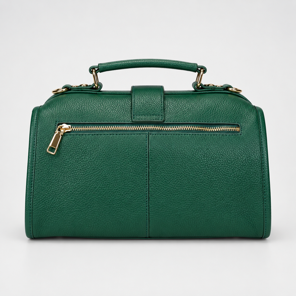 Timeless Grace Doctor Bag - Full Grain Pebble Leather