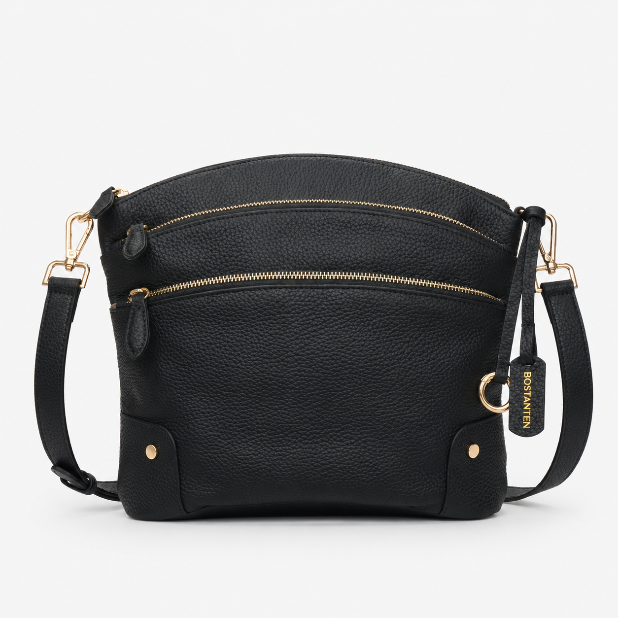 The Triple Pebbled Dome - Full Grain Leather