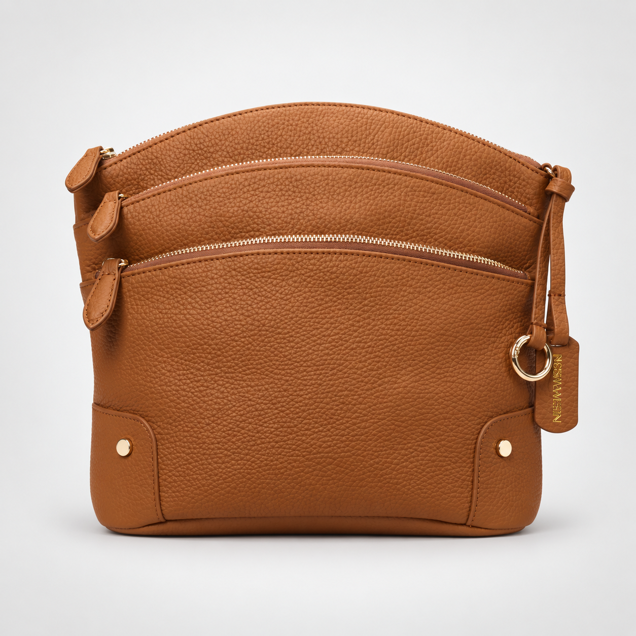 The Triple Pebbled Dome - Full Grain Leather