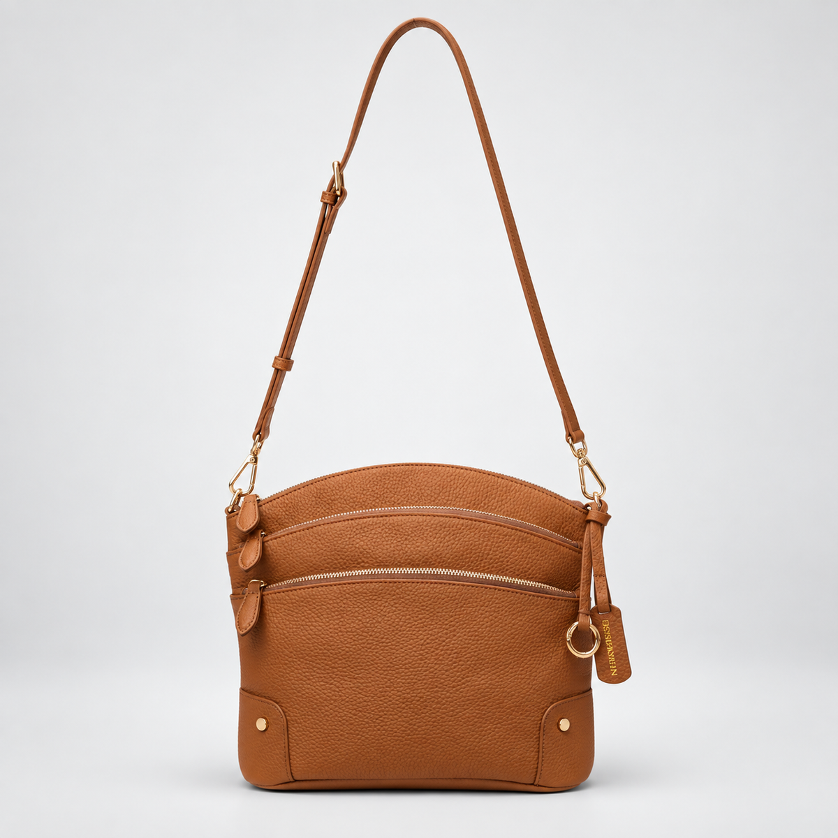 The Triple Pebbled Dome - Full Grain Leather